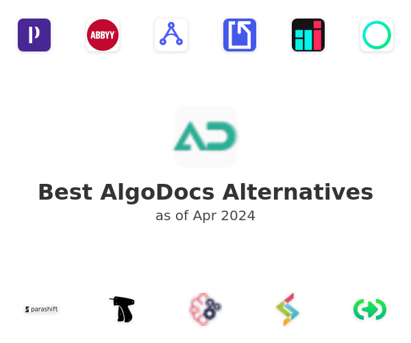 Best AlgoDocs Alternatives