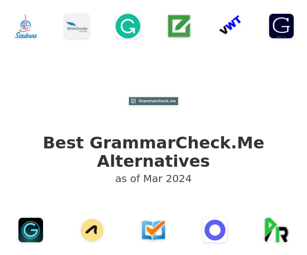Best GrammarCheck.Me Alternatives