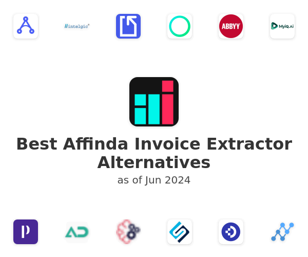 Best Affinda Invoice Extractor Alternatives