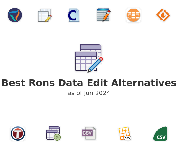 Best Rons Data Edit Alternatives
