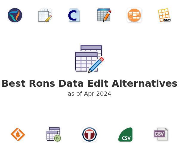 Best Rons Data Edit Alternatives