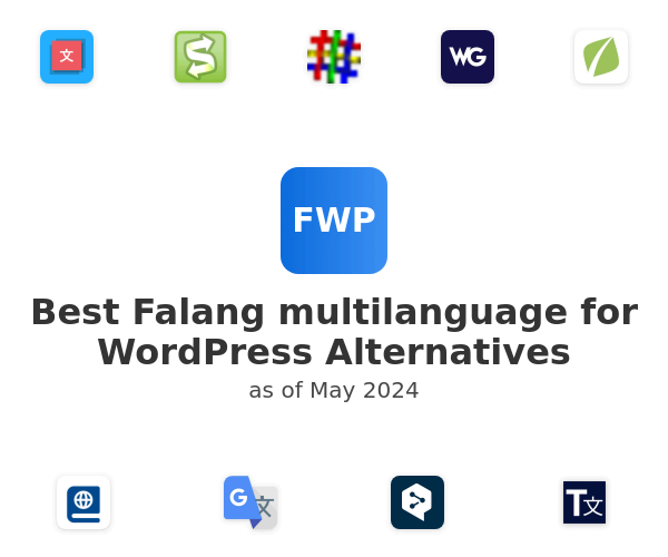 Best Falang multilanguage for WordPress Alternatives