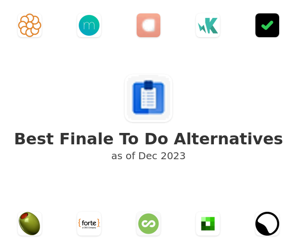 Best Finale To Do Alternatives