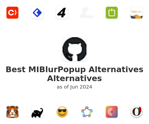 Best MIBlurPopup Alternatives Alternatives