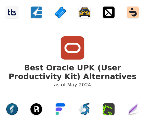 Best Oracle UPK (User Productivity Kit) Alternatives