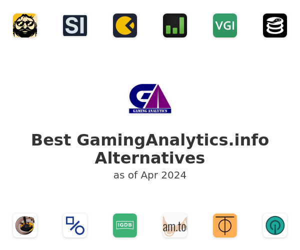 Best GamingAnalytics.info Alternatives