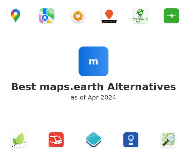 Best maps.earth Alternatives