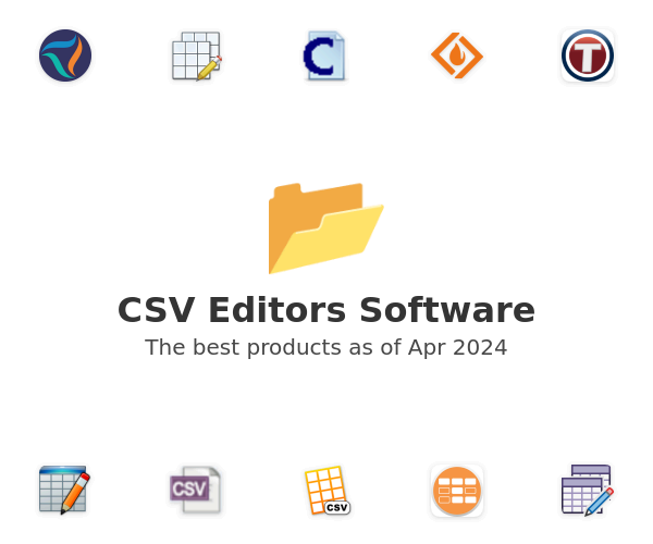 The best CSV Editors products