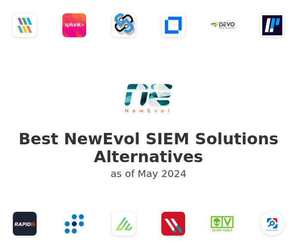 Best NewEvol SIEM Solutions Alternatives