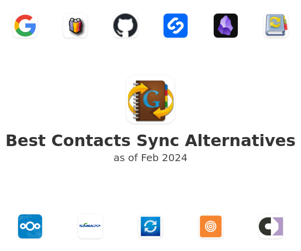 Best Contacts Sync Alternatives