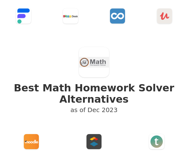 Best Math Homework Solver Alternatives