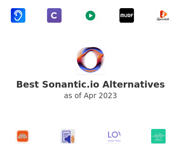 Best Sonantic.io Alternatives