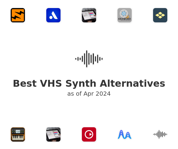 Best VHS Synth Alternatives