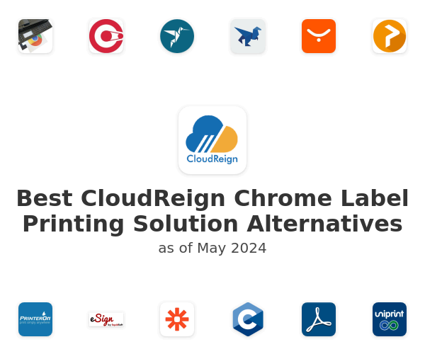 Best CloudReign Chrome Label Printing Solution Alternatives