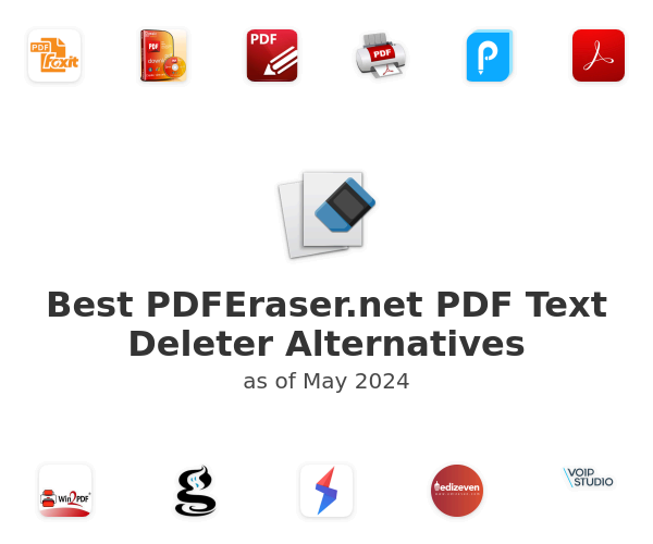 Best PDFEraser.net PDF Text Deleter Alternatives