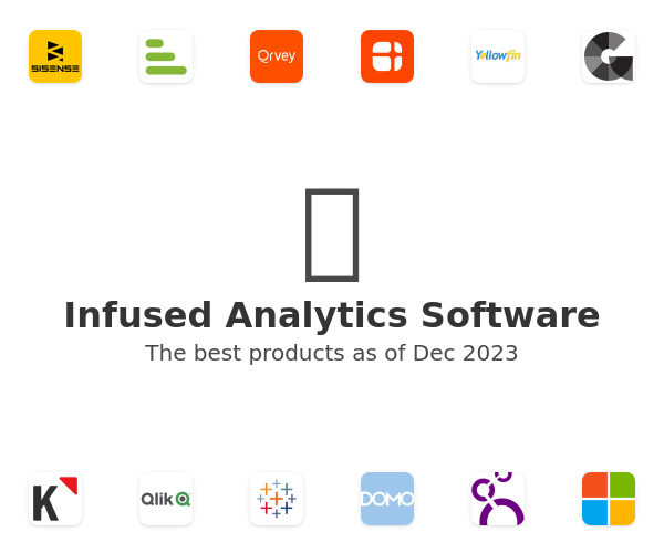 The best Infused Analytics products