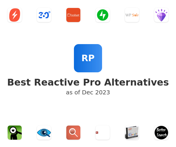 Best Reactive Pro Alternatives