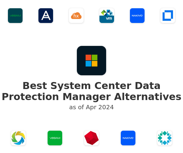 Best System Center Data Protection Manager Alternatives