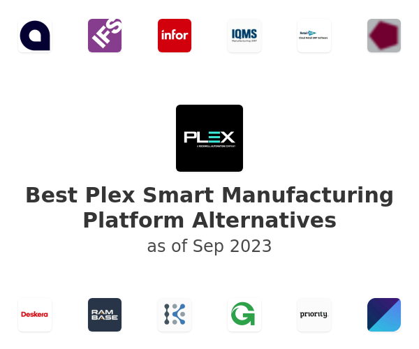Best Plex Smart Manufacturing Platform Alternatives