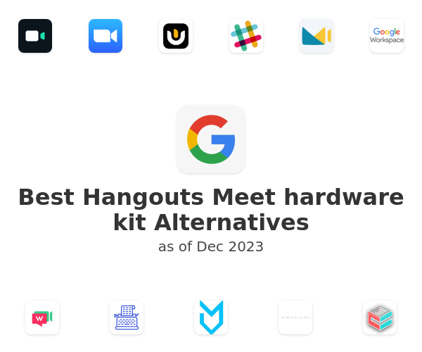 Best Hangouts Meet hardware kit Alternatives