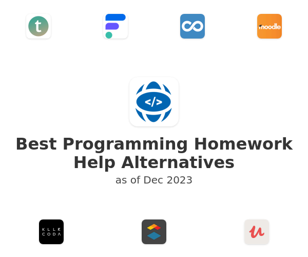 Best Programming Homework Help Alternatives