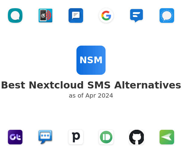 Best Nextcloud SMS Alternatives