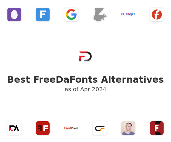 Best FreeDaFonts Alternatives