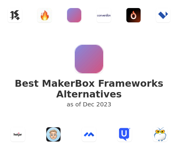 Best MakerBox Frameworks Alternatives
