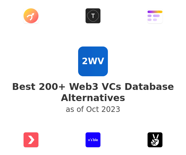 Best 200+ Web3 VCs Database Alternatives