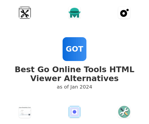 Best Go Online Tools HTML Viewer Alternatives