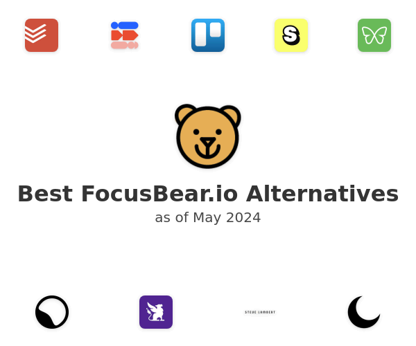 Best FocusBear.io Alternatives