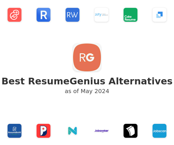 Best ResumeGenius Alternatives