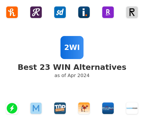 Best 23 WIN Alternatives