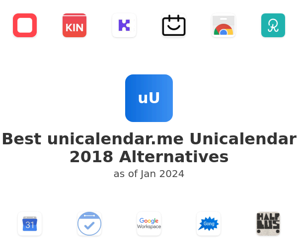 Best unicalendar.me Unicalendar 2018 Alternatives