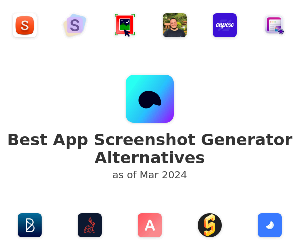 Best App Screenshot Generator Alternatives