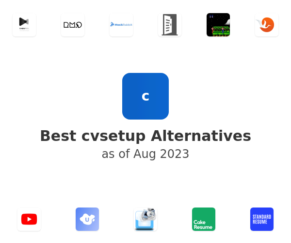 Best cvsetup Alternatives