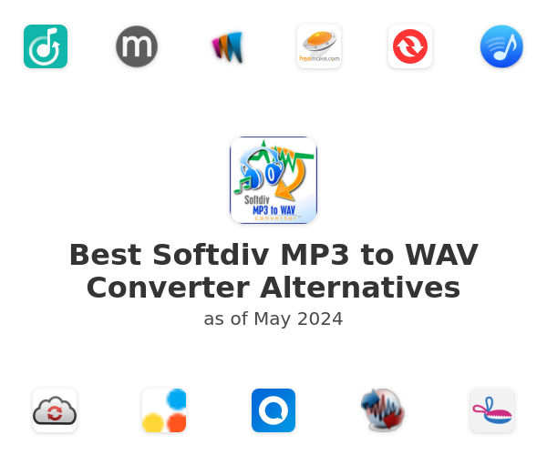 Best Softdiv MP3 to WAV Converter Alternatives