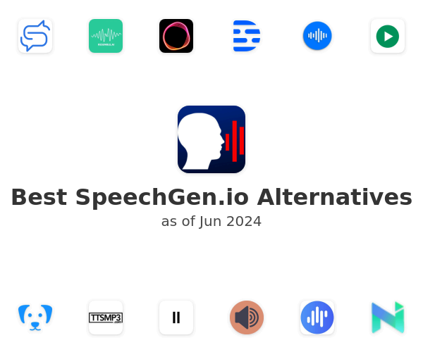 Best SpeechGen.io Alternatives