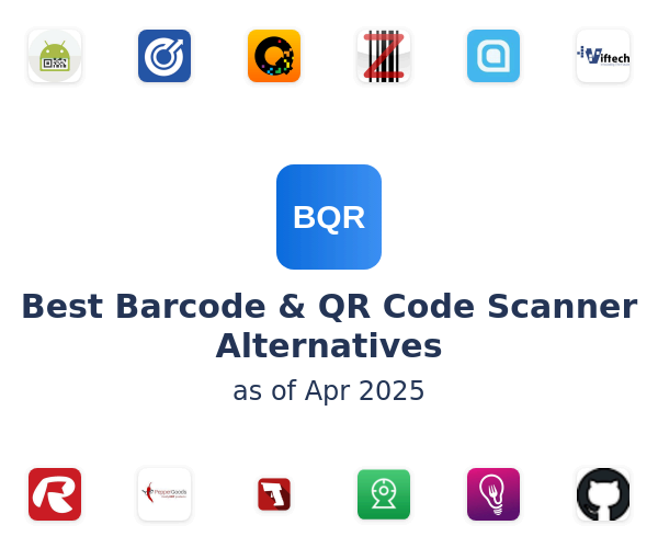 Best Barcode & QR Code Scanner Alternatives