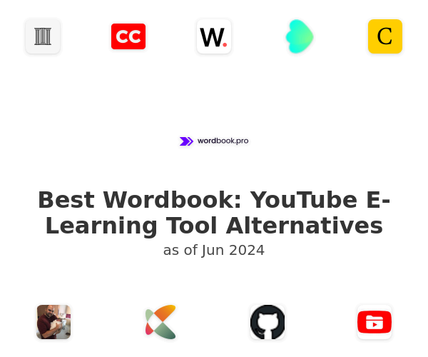 Best Wordbook: YouTube E-Learning Tool Alternatives