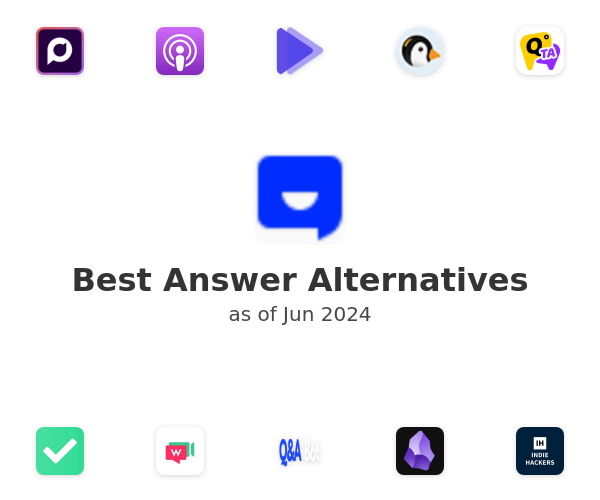 Best Answer Alternatives