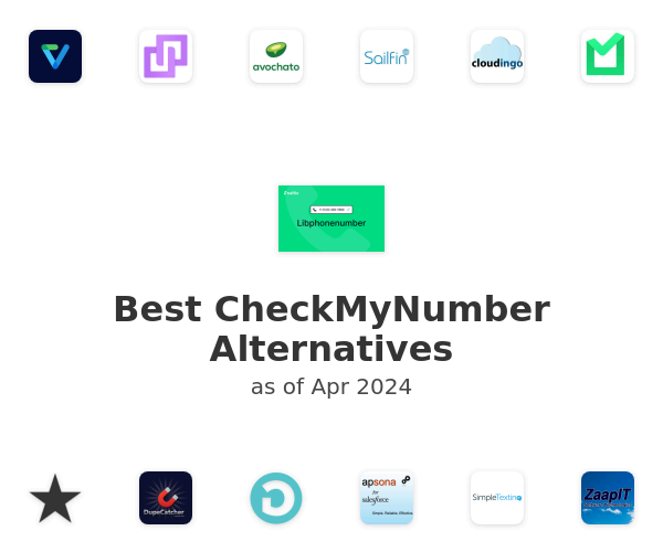 Best CheckMyNumber Alternatives