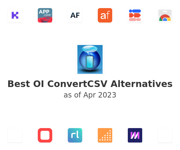 Best OI ConvertCSV Alternatives