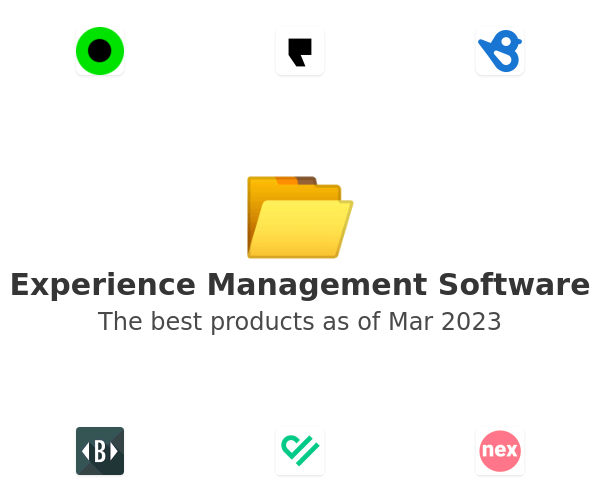 The best Experience Management products
