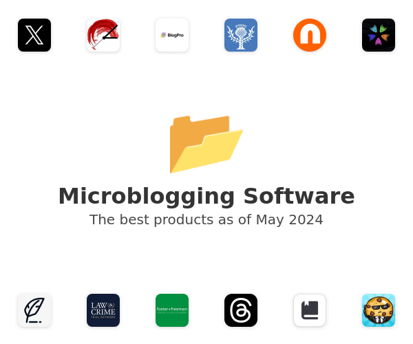 The best Microblogging products