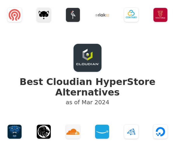 Best Cloudian HyperStore Alternatives