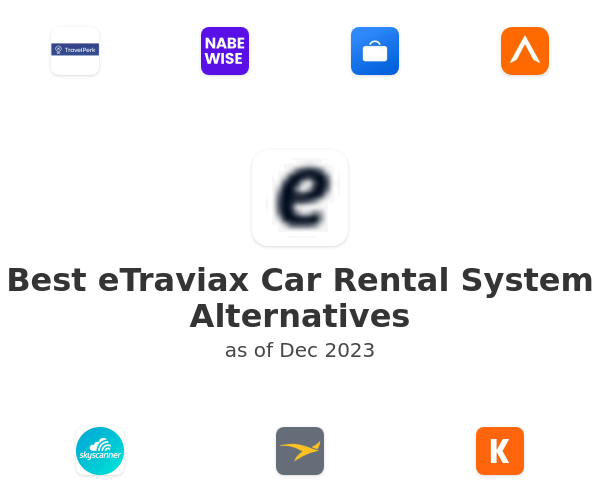 Best eTraviax Car Rental System Alternatives
