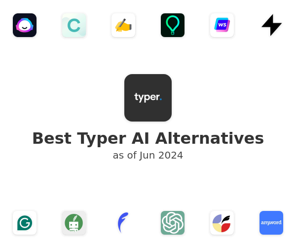 Best Typer AI Alternatives