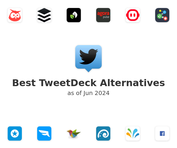 Best TweetDeck Alternatives