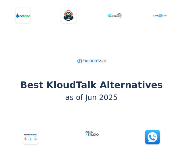 Best KloudTalk Alternatives
